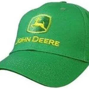 John Deere Dark Green Hat with Yellow Logo